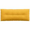vidaXL Perna pentru spate Galben Deschis 120 x 50 cm