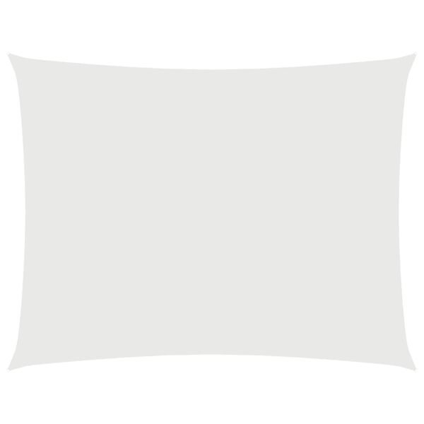 vidaXL Parasolar, alb, 2x3 m, țesătură oxford, dreptunghiular