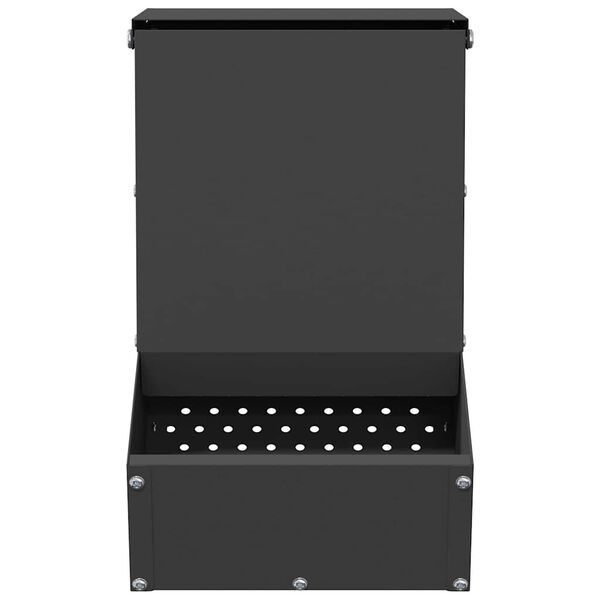 vidaXL Urmărire pentru iepuri Negru 17,5 x 26 x 28,5 cm