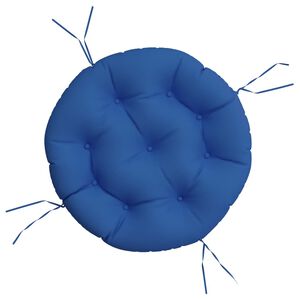 vidaXL Pernă rotundă albastru regal, &Oslash; 60 x11 cm, țesătură Oxford