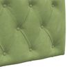 vidaXL Cap de pat suspendat Verde deschis 210 x 55 x 7 cm Catifea