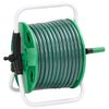 vidaXL Tambur furtun autonom verde set racorduri furtun 0,5" 50 m PVC