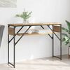 vidaXL MasaConsole Stejar Artizanal 105x30x75cm Lemn compozit