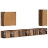 vidaXL Set Dulap pentru Televizor Montat pe Perete 6 pcs Lemn Vechi