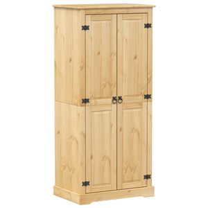 vidaXL Șifonier Corona, 76x50x170 cm, lemn masiv de pin