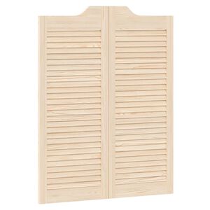 vidaXL Uși oscilante 100 x 40 cm Lemn masiv de pin natural