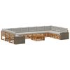vidaXL Seturi de canapele 11 buc. Lemn Solid de Acacia