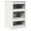 vidaXL Dulap de bucătărie MEPPEL Alb 55 x 55 x 92 cm Lemn de pin masiv
