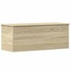 vidaXL Cutie de depozitare, stejar sonoma, 90x35x35 cm, lemn prelucrat