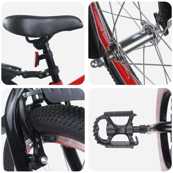 vidaXL Bicicletă pentru Copii 20 Inci pentru 6-11 ani Albastru Negru