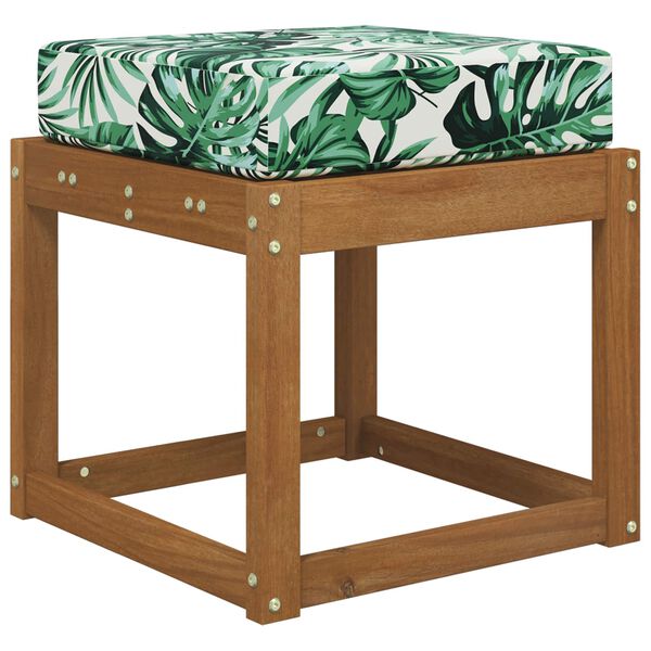 vidaXL Perna de Șezut pentru Exterior Model cu frunze 40 x 40 x 8 cm