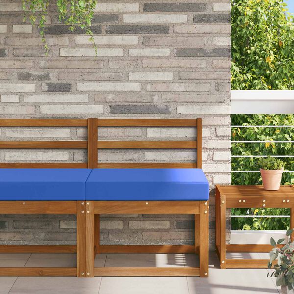 vidaXL Perna pentru canapea de exterior Turcoaz 60 x 60 x 8 cm