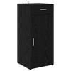vidaXL Dulap de depozitare cu sertar Stejar Negru 40 x 42,5 x 93 cm