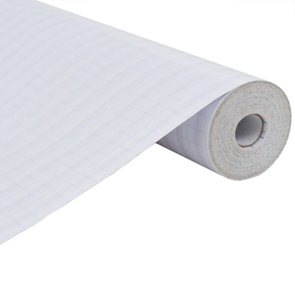 vidaXL Folie fereastră, design sablat cu dungi, 0,9 x 20 m, PVC