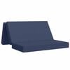 vidaXL Canapea Pat Pliabilă 140 x 67 x 45 cm albastru