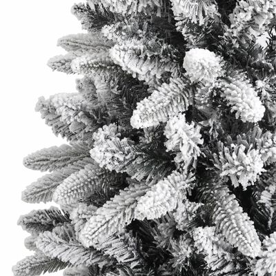 vidaXL Brad de Crăciun artificial cu zăpadă pufoasă, 150 cm, PVC&PE