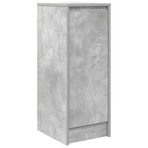 vidaXL Bufetă Gri Beton 29,5x34x76 cm Lemn prelucrat