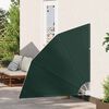 vidaXL Ecran de intimitate pentru balcon Verde &icirc;nchis 140 x 140 cm