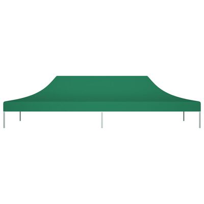 vidaXL Acoperiș pentru cort de petrecere, verde, 6 x 3 m, 270 g/m²