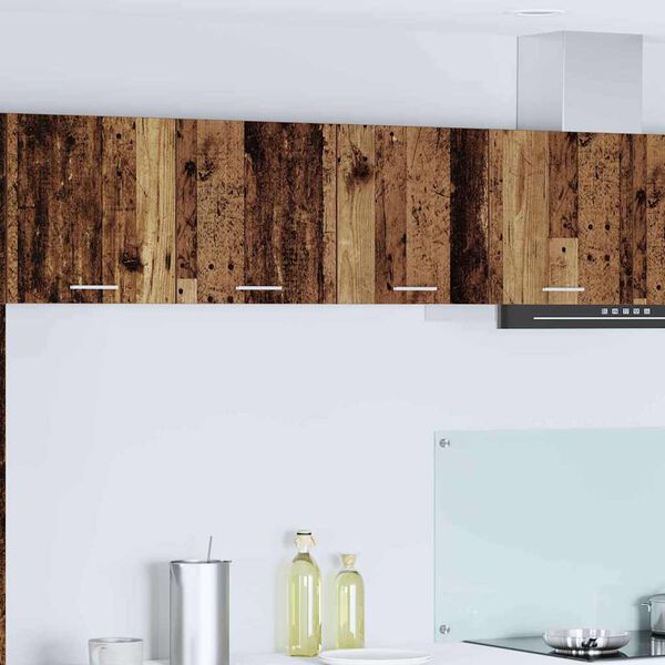 vidaXL Dulap suspendat cu ușă Lemn vechi 80 x 31 x 40 cm Lemn compozit