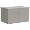 vidaXL Cutie de depozitare 24 buc. Material textil nețesut 90,3 L Gri