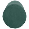 vidaXL Perne Bolster 2 pcs Verde &icirc;nchis &Oslash; 25 x 70 cm