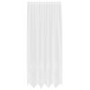 vidaXL Cortină din Dantelă cu perdele Alb 200 x 150 cm Poliester