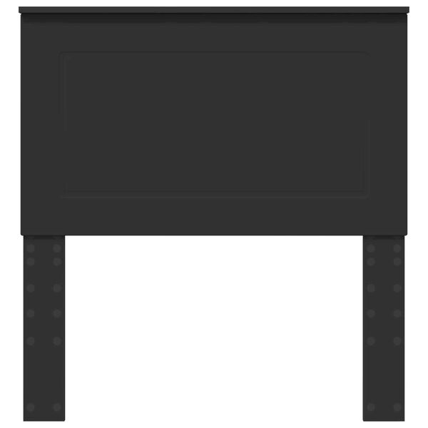 vidaXL Tăblie cap Stejar Negru 80 cm Lemn compozit