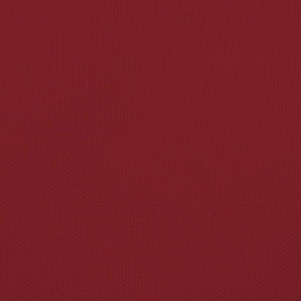 vidaXL Parasolar, roșu, 4x4x5,8 m, țesătură oxford, triunghiular