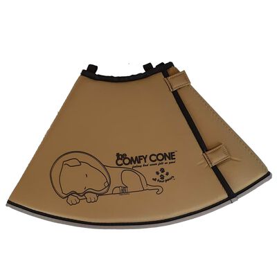 All Four Paws Guler protector animale Comfy Cone L, cafeniu, 25 cm