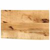 vidaXL Blat de masă margine naturală, 50x40x3,8 cm, lemn masiv mango