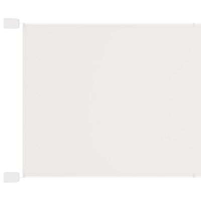 vidaXL Copertină verticală, alb, 180x270 cm, țesătură Oxford