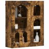 vidaXL Dulap suspendat Stejar fumuriu 59 x 20 x 71.5 cm Lemn compozit