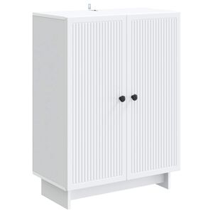 vidaXL Bufet Alb 66 x 34,5 x 90 cm Lemn prelucrat