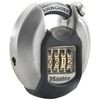 Master Lock Lacăt circular &bdquo;Excell&rdquo;, oțel inoxidabil, 70 mm M40EURDNUM