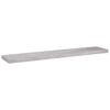 vidaXL Rafturi perete suspendate 4 buc. gri beton 120x23,5x3,8 cm MDF