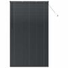 vidaXL Jaluzele venetiene Negru 220 x 135 cm Aluminiu