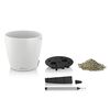 LECHUZA Jardinieră CLASSICO Color 18 ALL-IN-ONE, alb