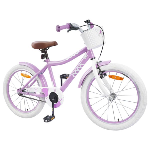vidaXL Bicicletă pentru Copii 18 Inci pentru 5-7 ani Violet