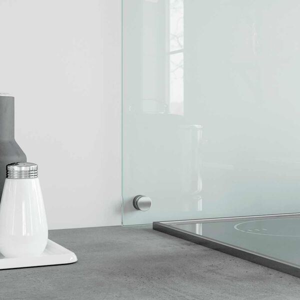 vidaXL Panou antistropi bucătărie transparent 100x60cm sticlă securiz.