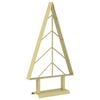 vidaXL Pom de Crăciun din metal KUOPIO 60 cm Oțel Auriu