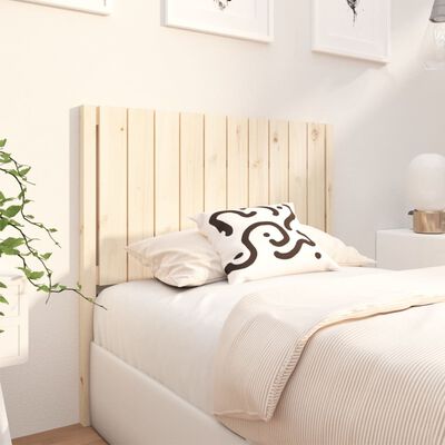 vidaXL Tăblie de pat, 105,5x4x100 cm, lemn masiv de pin