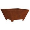 vidaXL Bol de foc Ruginit 60 x 60 x 30 cm