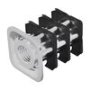 vidaXL Insert tub filetat 12 buc. Negru și argintiu Oțel Galvanizat