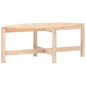 vidaXL Măsuță de cafea, 118x63x45 cm, lemn masiv de pin