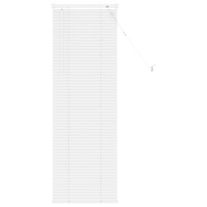 vidaXL Jaluzea venetiană Alb 150 x 40 cm 25 mm PVC