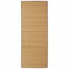 Covor dreptunghiular din bambus natural, 120 x 180 cm