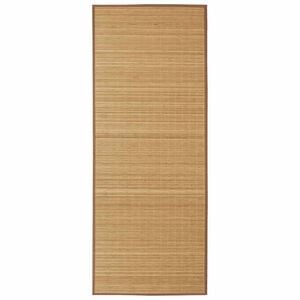 Covor dreptunghiular din bambus natural, 120 x 180 cm