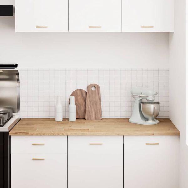 vidaXL Blat de bucătărie Lemn masiv de stejar dreptunghiular