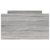 vidaXL Cadru de pat cu sertare, gri sonoma, 90x200 cm